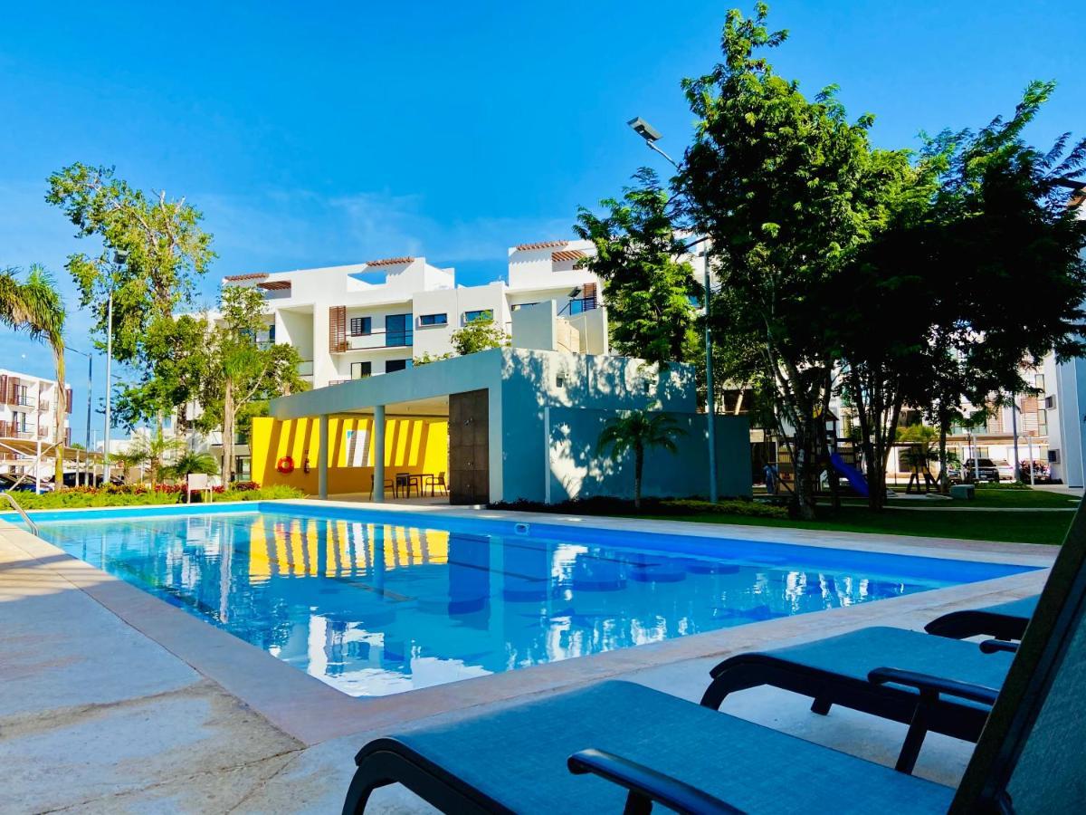 Coquillage A Apartment Cancún Exterior foto