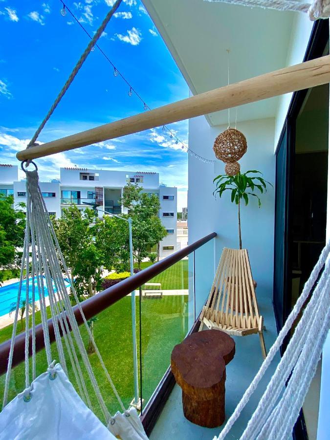 Coquillage A Apartment Cancún Exterior foto